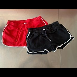 Sweat Shorts Size L and Medium